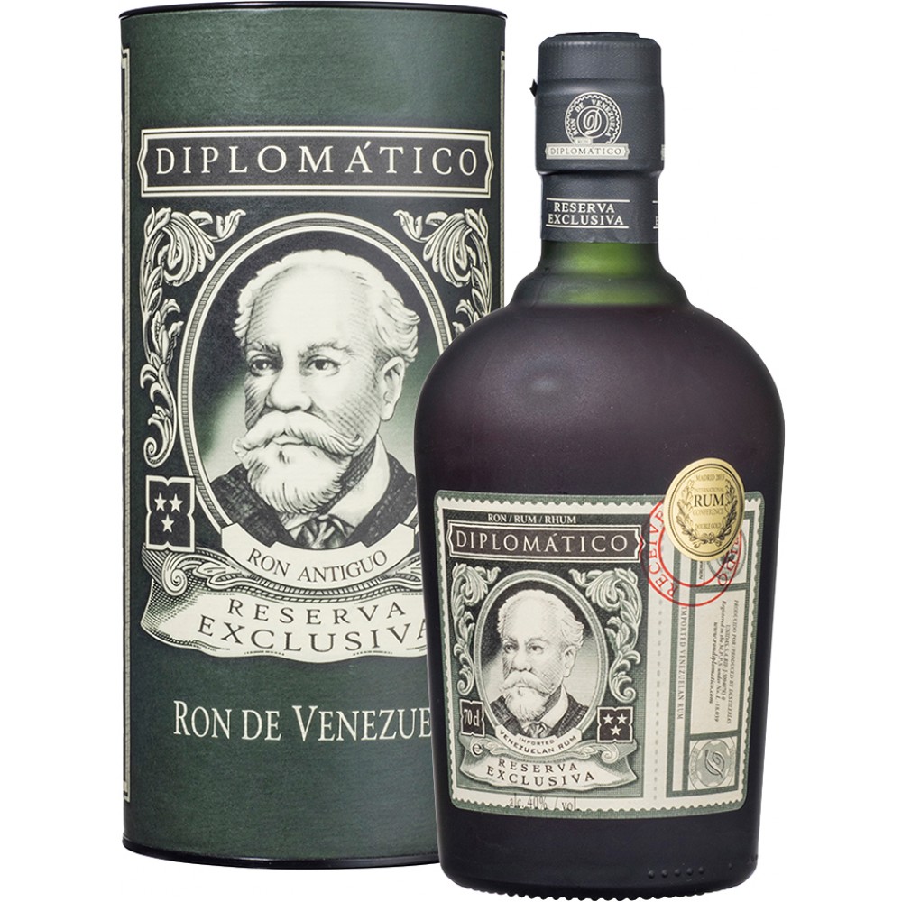 Rum Diplomatico Reserva Exclusiva v darilni škatli Belmond Premium